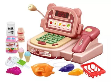 Mini Cash Register Pretend & Play Toy for Kids
