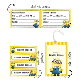 Back to School Combo - Minions (PREPAID ONLY)