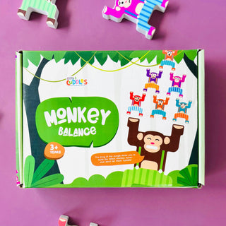 Cots and Cuddles Premium Quality Monkey Balance Toy for Kids