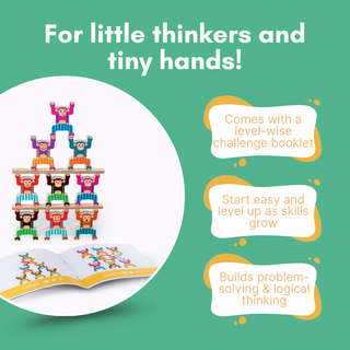 Cots and Cuddles Premium Quality Monkey Balance Toy for Kids
