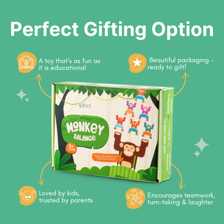 Cots and Cuddles Premium Quality Monkey Balance Toy for Kids