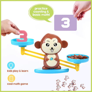 Monkey Balancing: Math and Fun Learning Toy for Kids Age 4+ | Small