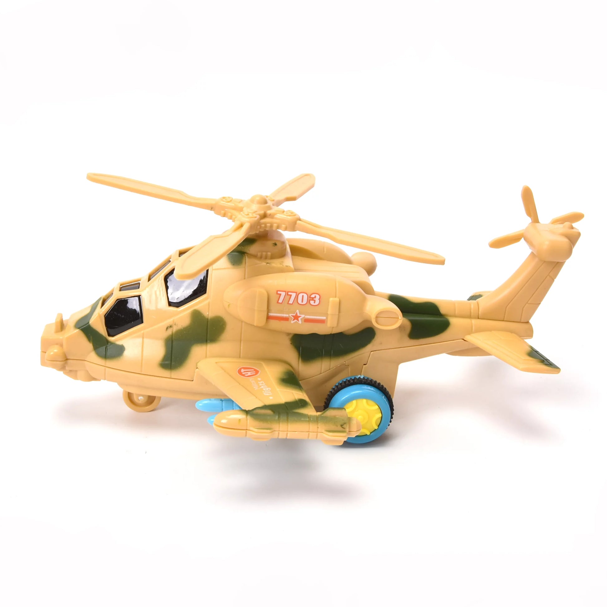 Military Helicopter Musical Toy