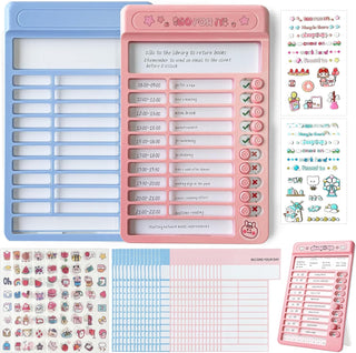 Multifunctional Chore Chart: Daily Task Planner & Creative Checklist Board for Home (1 pc)