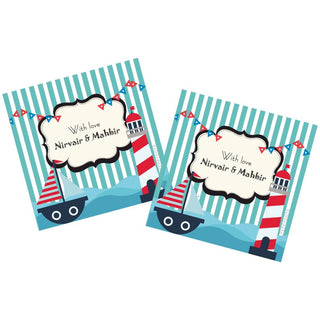 Gift Tag - Nautical (48 pcs) (PREPAID ONLY)