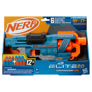 Nerf Elite Commander Gun with 12 Darts