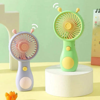 Cute Design Handheld Mini Fan for Kids