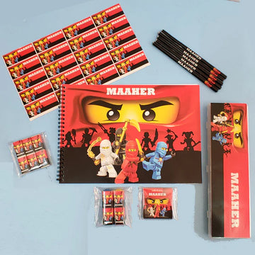 Personalized Stationery Set - Ninja (PREPAID ONLY)