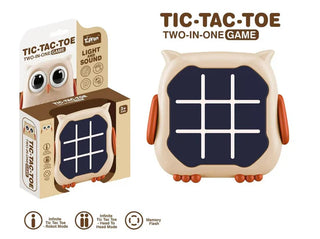 3-in-1 Electronic Tic Tac Toe & Memory Game – Portable Handheld Puzzle Console (Random Colour)