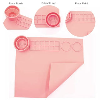 Silicone Painting Mat for Kids Mess Free for Crafts