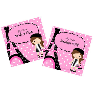 Gift Tag - Paris Shopping (48 pcs) (PREPAID ONLY)