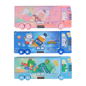 Bus Design Compass Box for kids