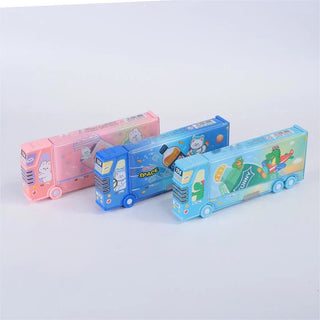 Bus Design Compass Box for kids