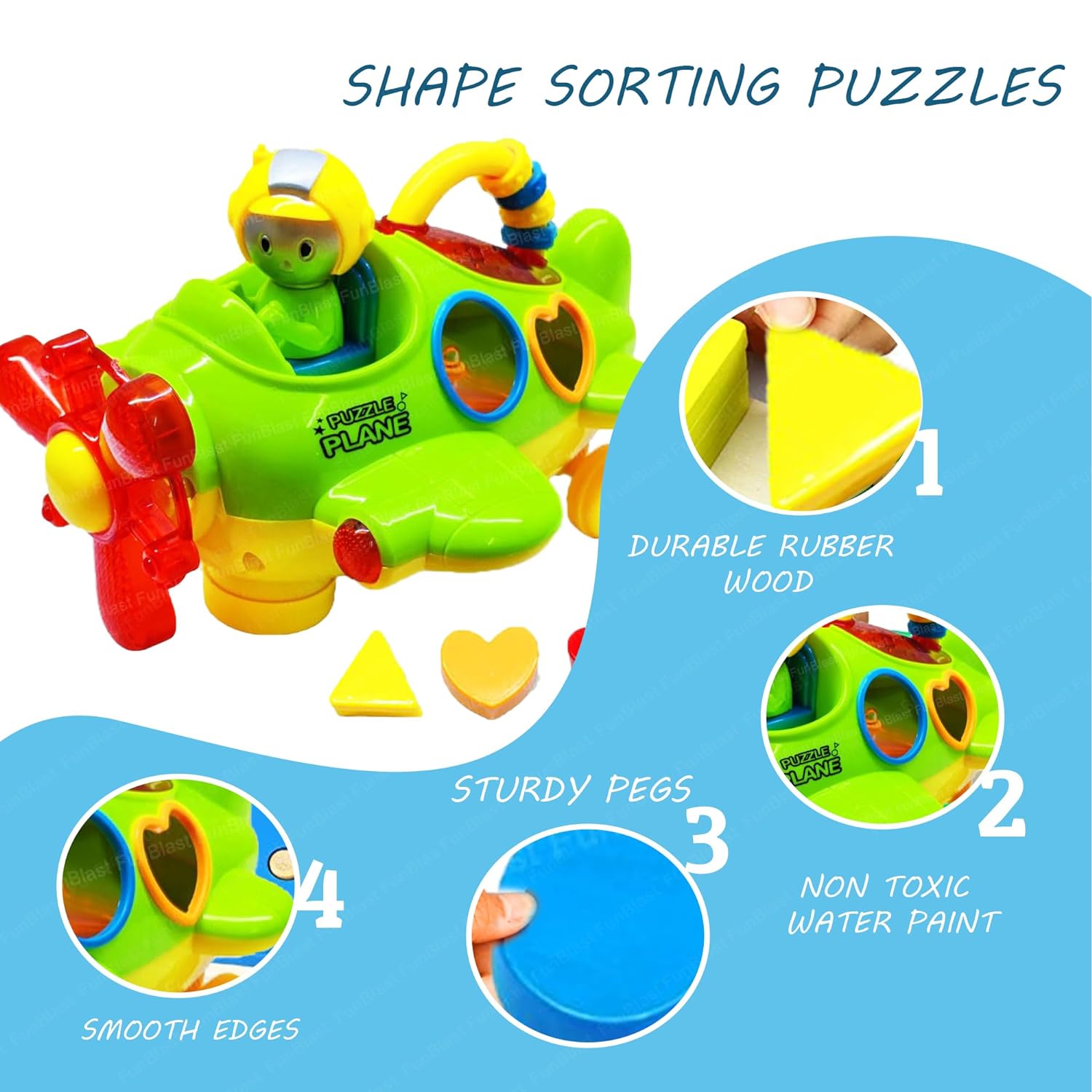 Airplane Puzzle Toy 