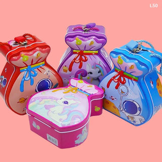 Potli Shaped Piggy Bank for Kids Random 1pc