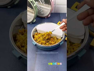 1 Compartment Round 920ml Lunch Box