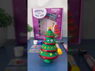 Wooden Christmas Tree for Kids