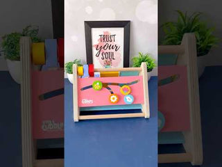 Wooden Activity Triangle for Kids