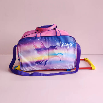 Trolley Bags - Purple Unicorn (PREPAID ONLY)