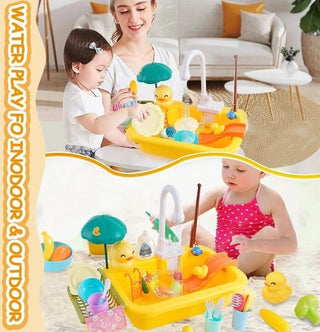 Kitchen Wash Basin Toy for Children Pretend Play (Random Colour)