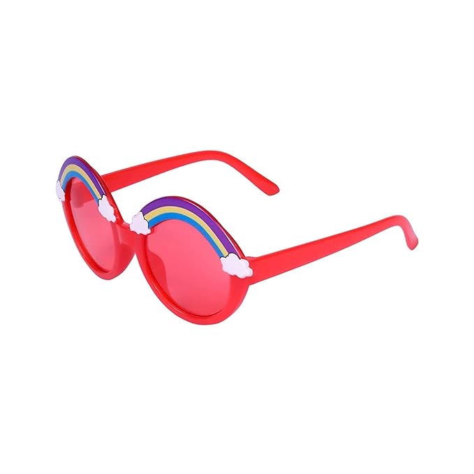 Rainbow Design Round Sunglass for Kids