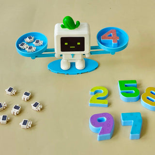 Robot Balancing: Math and Fun Learning Toy (Small 1.5cm ht)