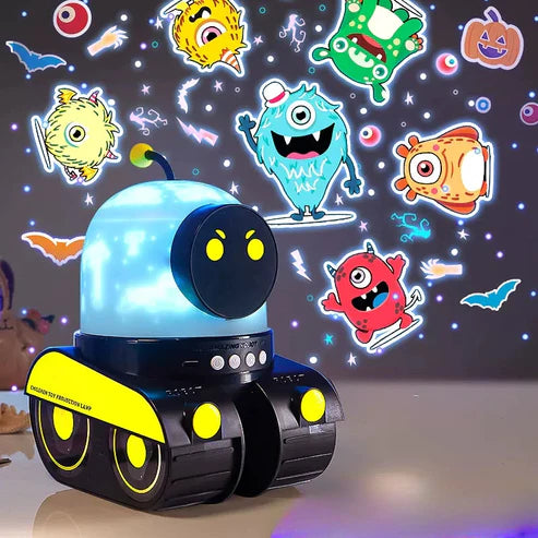Robot Night Light Projector: Creating Cosmic Dreams for Kids