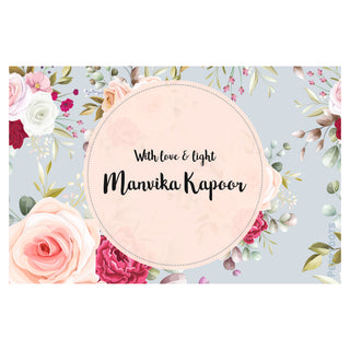 Gift Tag - Rose Garden (72 pcs) (PREPAID ONLY)