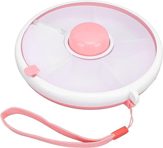 Portable Rotating Snack and Dry Fruit Organizer for Kids & Adults
