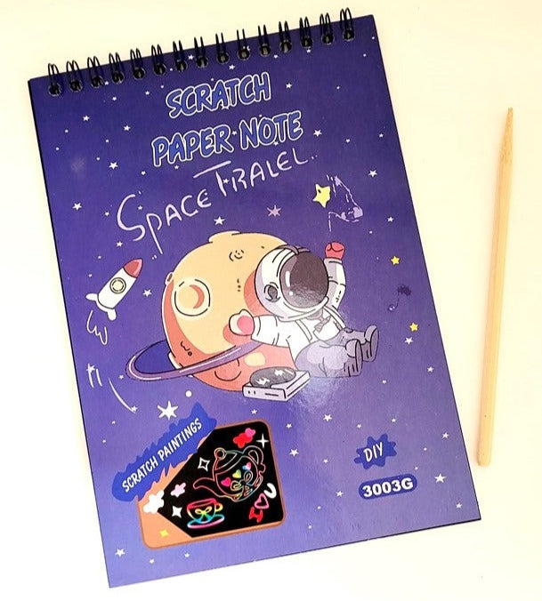 Space Scratch Card