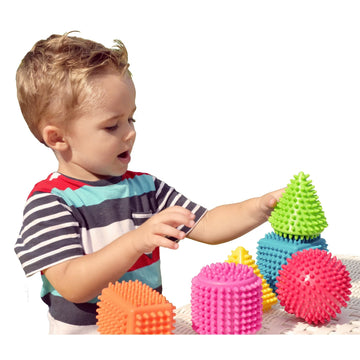 4pc Soft Silicone Shapes Sensory Toys (Random Color)