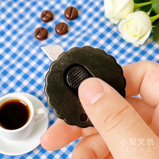 Cookie-Shaped Mini Cutter | Kawaii Stationery Craft Knife 1Pc