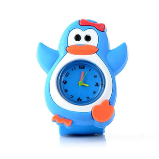Cartoon/Animal Silicone Slap Band Watch for Kids - With gift box (1pc) (Random Color)