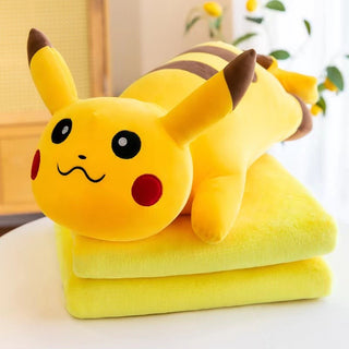 Pikachu Soft Toy with Blanket