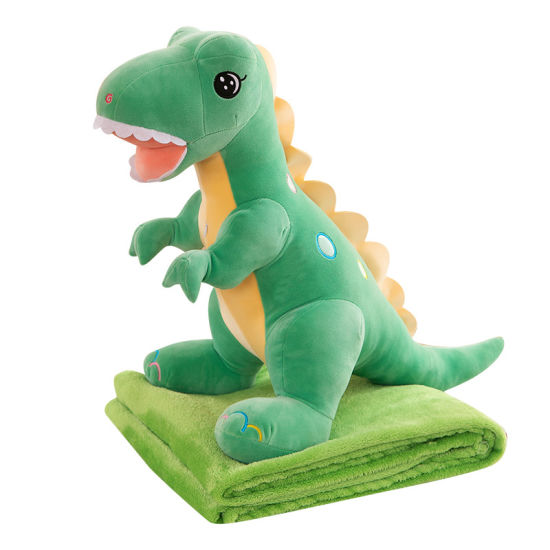 Dinosaur Soft Toy with Blanket Inside