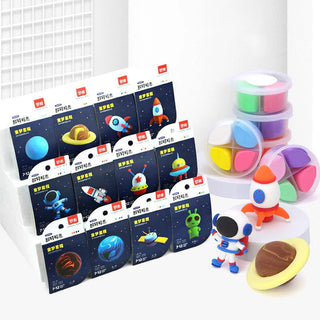 Cute Space Air Dry Clay DIY Kits for Kids (1 pcs) (Random Design)