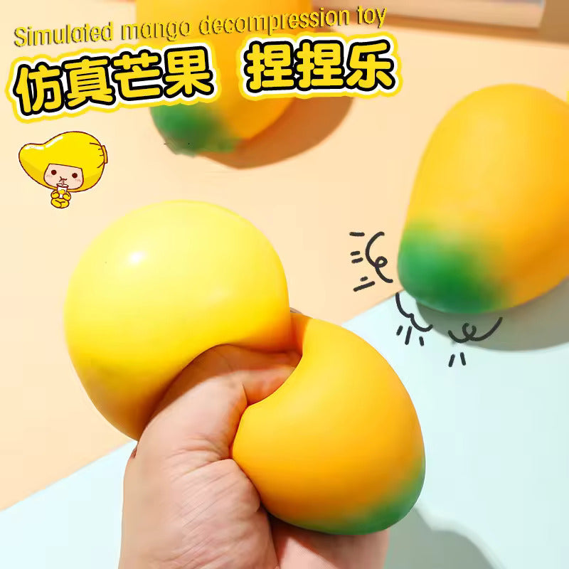 Mango Squishy Toy: Cute and Squeezable Fun for Kids (1pc) – Cots