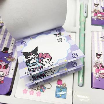 Hello Kitty & Friends Theme Stationery Set with Sticker and Tape Roll
