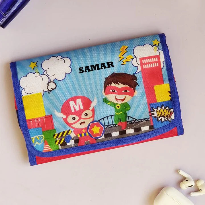 Toiletry Flap Pouch - Superhero (PREPAID ONLY)