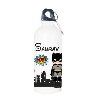 Personalised Water bottle - Superhero (PREPAID ONLY)
