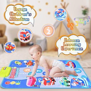 Animal & Marine Theme Baby Toddler Musical Mat