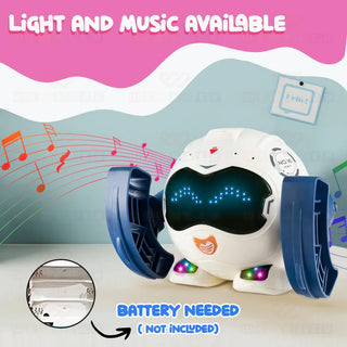 Tumbling Robot Musical Toy for Kids