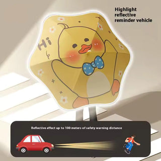 Premium Quality Cute Printed Umbrella For Kids (Cat Dog)