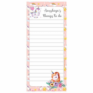 List pads - Unicorn (PREPAID ONLY)