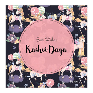 Gift Tag - Unicorn pattern (48pcs) (PREPAID ONLY)