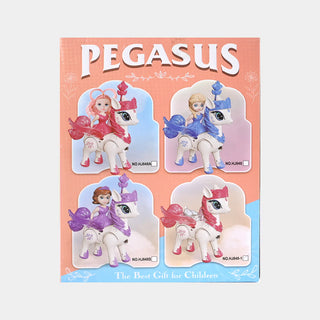 Electric Pegasus Horse Toy with Light, Sound & Moving Wings