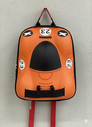 3D Car Design Hard Shell Backpack for Kids (Pack Of 5/10)(Prepaid Only)