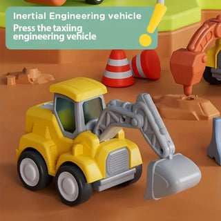 Construction Vehicle Press n Go Toys for Kids (Random) 1pc