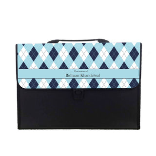 Folder - Vintage Checks (PREPAID ORDER)