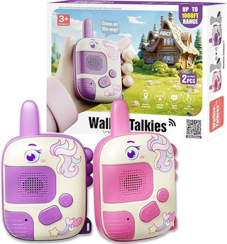 Cute Design Walkie Talkies - 2-Way Radio Toy for Adventures & Games